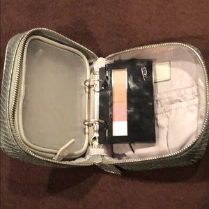 Trish McEvoy Makeup Planner in Silver Snake Print